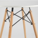 Кухонный стол Ergozen Eames DSW Pro 80 см белый