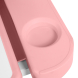 Комплект Anatomica Vitera парта + стул + выдвижной ящик + подставка + светильник белый/светло-розовый