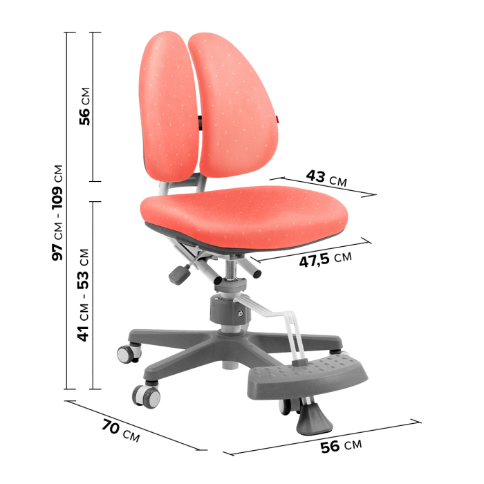 Характеристики Детское кресло TCT Nanotec DUO NEW с подлокотниками