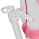 Комплект Kinderzen Dali Plus парта + кресло + надстройка + выдвижной ящик + органайзер + подставка для книг клен/розовый с розовым креслом Armata Duos