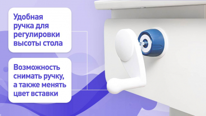 Ручка для регулировки высоты парты